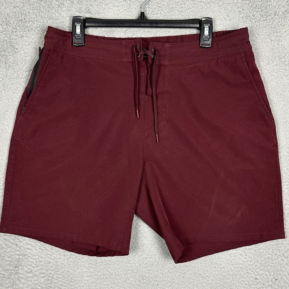 Ten Thousand Shorts Mens XL The Foundation Short Maroon 7 Inch Inseam Athletic